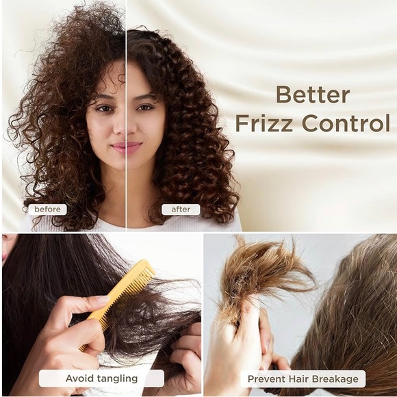 Bedsure Satin Pillowcase for Hair and Skin Queen - Picture 3 of 5